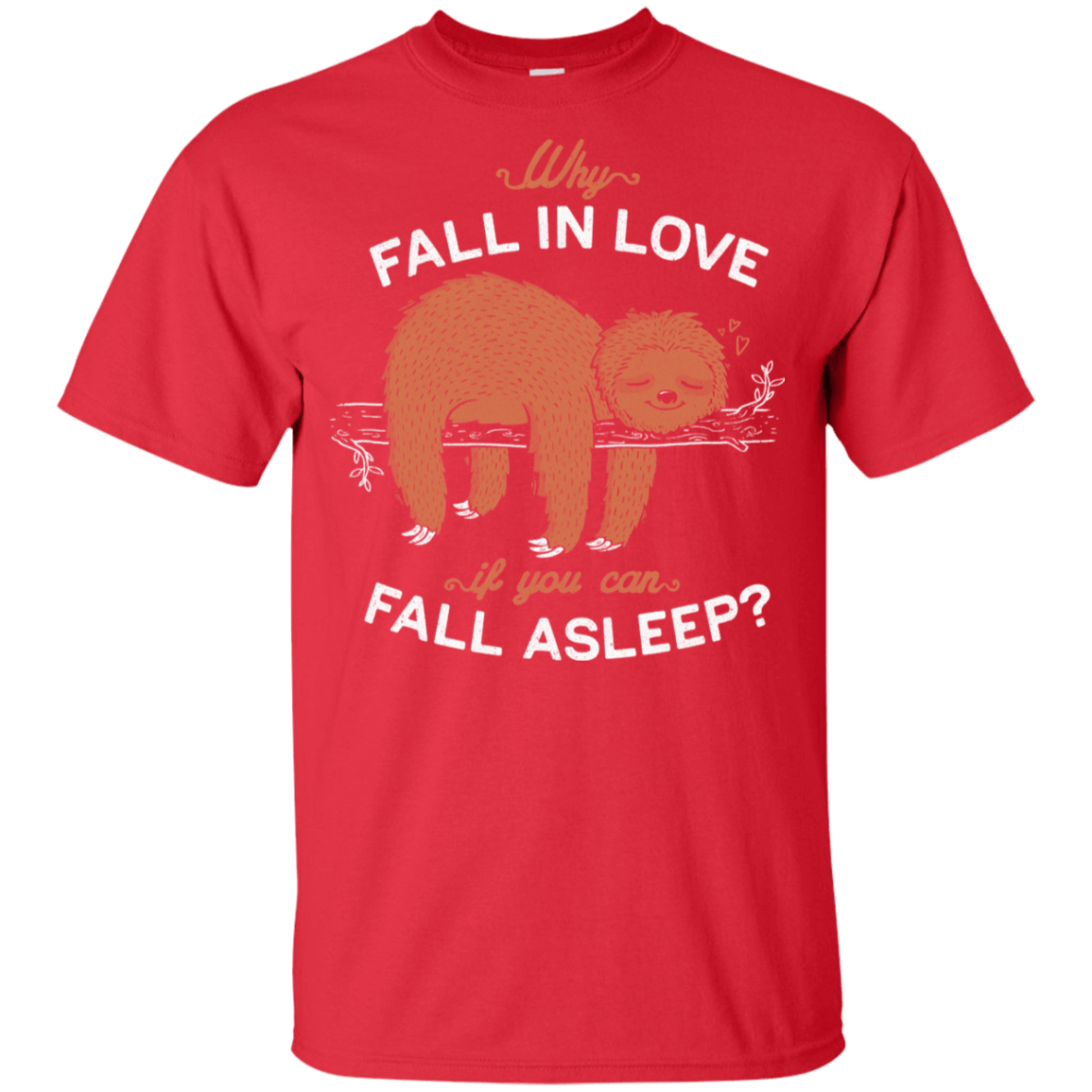 T-Shirts Red / YXS Fall Asleep Youth T-Shirt