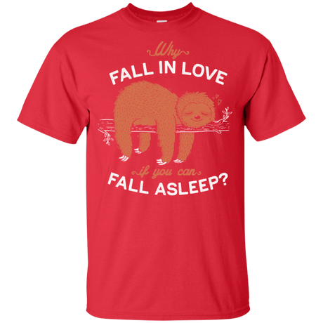 T-Shirts Red / YXS Fall Asleep Youth T-Shirt