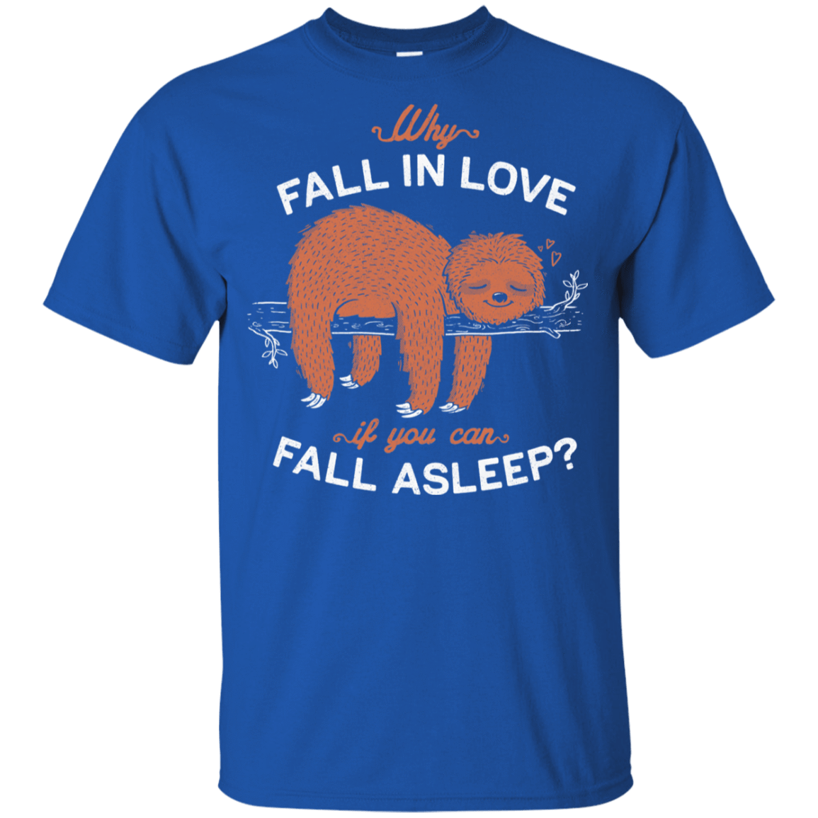 T-Shirts Royal / YXS Fall Asleep Youth T-Shirt