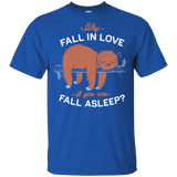 T-Shirts Royal / YXS Fall Asleep Youth T-Shirt