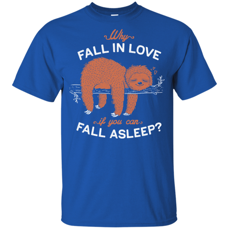 T-Shirts Royal / YXS Fall Asleep Youth T-Shirt