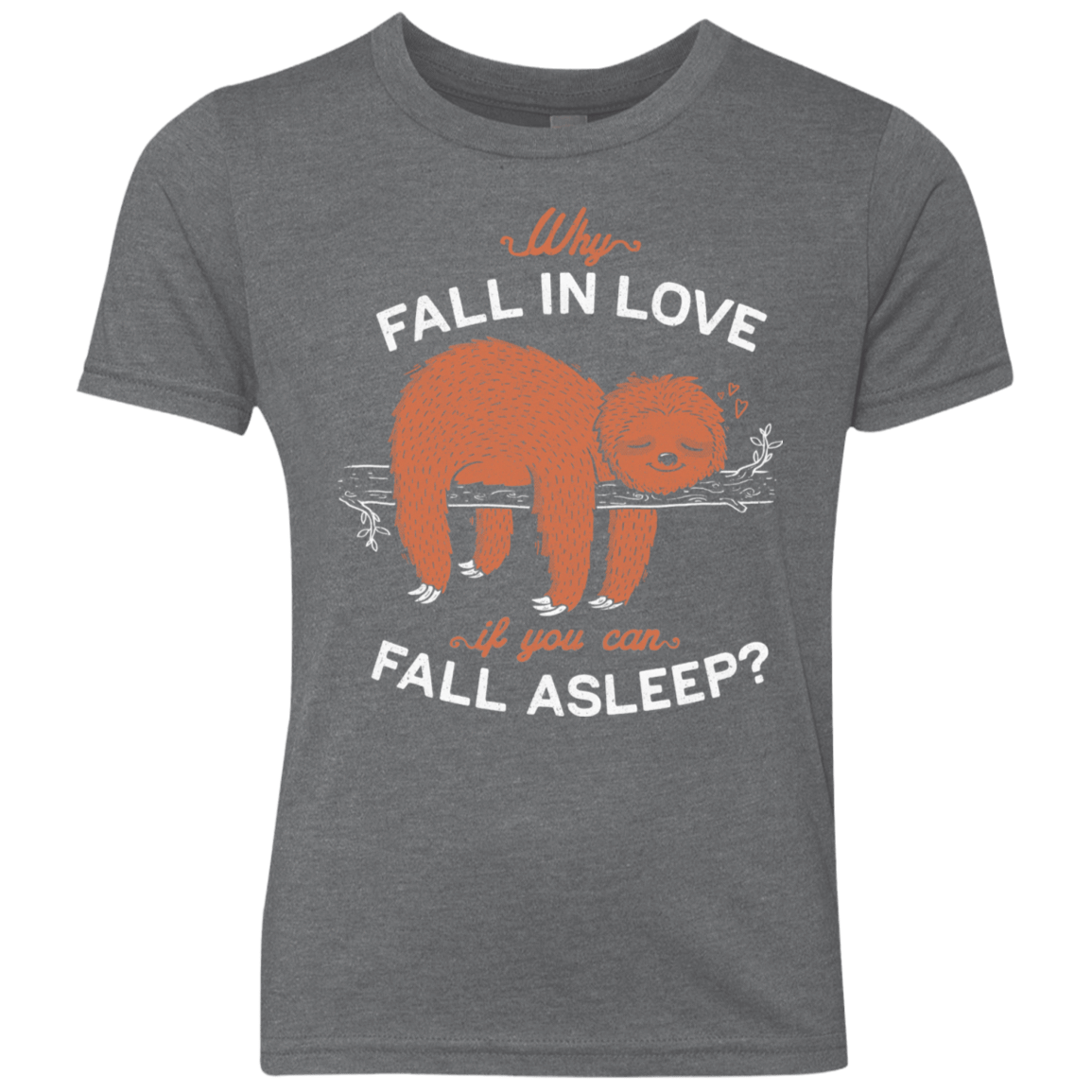 T-Shirts Premium Heather / YXS Fall Asleep Youth Triblend T-Shirt