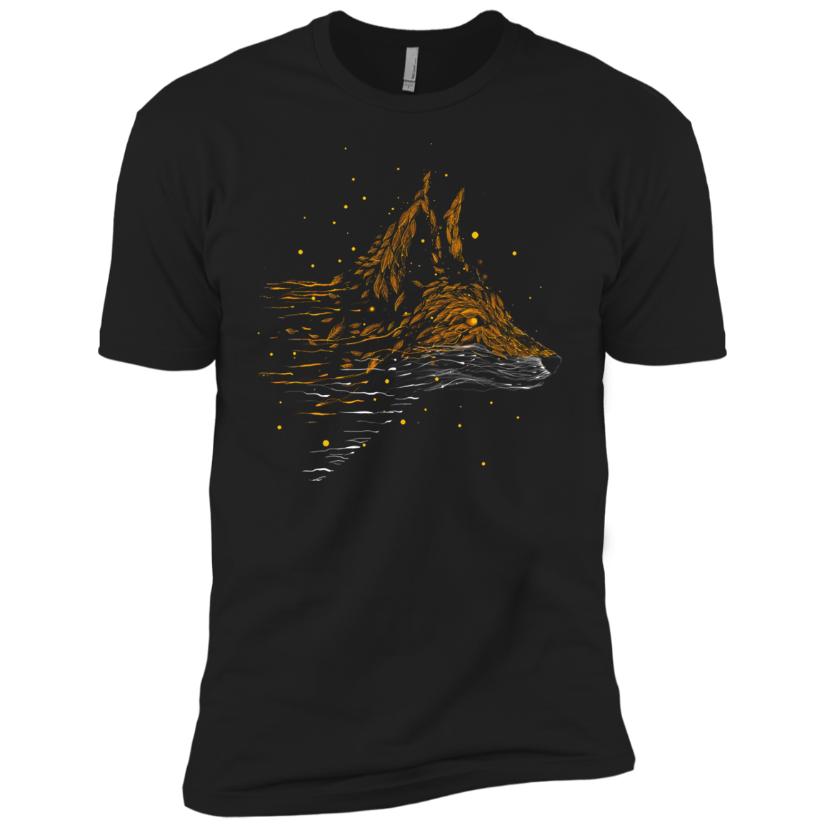 T-Shirts Black / YXS Falling in Leaves Boys Premium T-Shirt