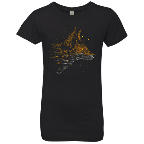 T-Shirts Black / YXS Falling in Leaves Girls Premium T-Shirt