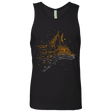 T-Shirts Black / S Falling in Leaves Men's Premium Tank Top