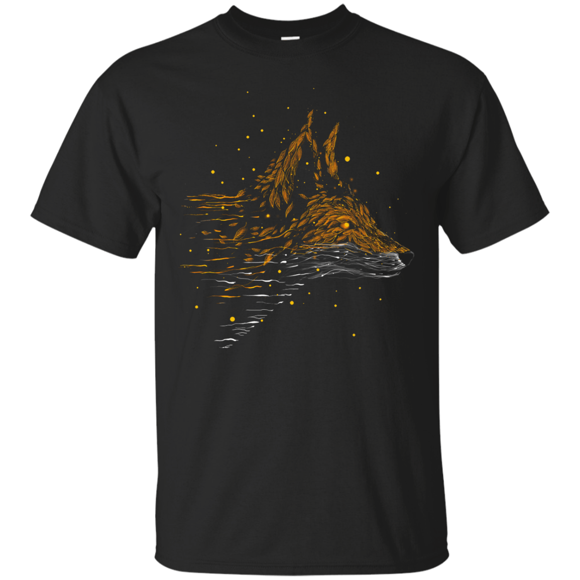 T-Shirts Black / S Falling in Leaves T-Shirt