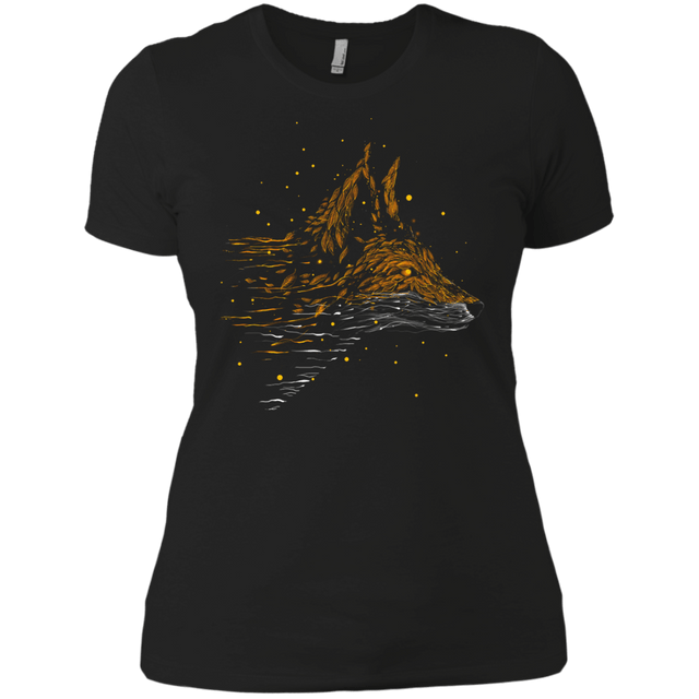 T-Shirts Black / X-Small Falling in Leaves Women's Premium T-Shirt