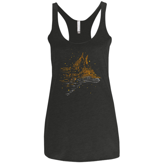 T-Shirts Vintage Black / X-Small Falling in Leaves Women's Triblend Racerback Tank