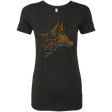 T-Shirts Vintage Black / S Falling in Leaves Women's Triblend T-Shirt