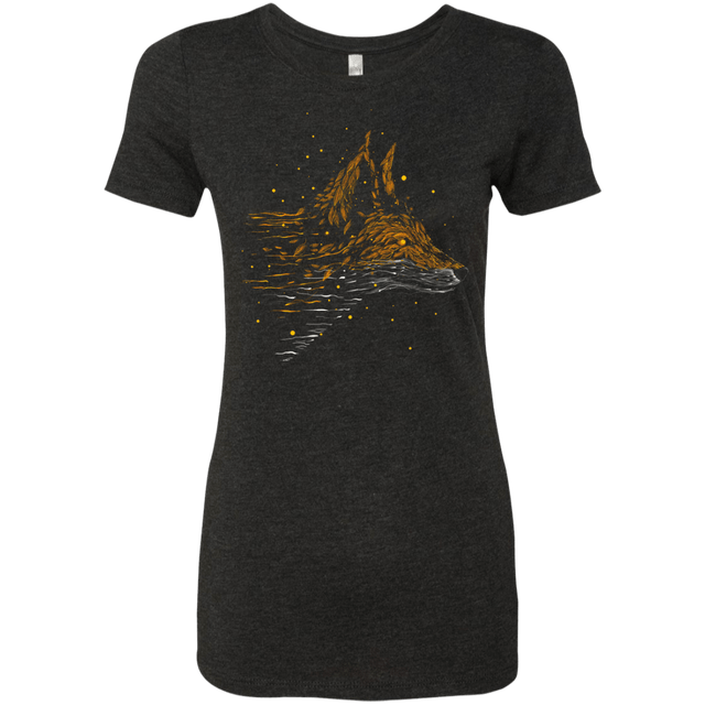 T-Shirts Vintage Black / S Falling in Leaves Women's Triblend T-Shirt