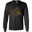 T-Shirts Black / YS Falling in Leaves Youth Long Sleeve T-Shirt