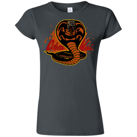 T-Shirts Charcoal / S Familiar Reptile Junior Slimmer-Fit T-Shirt