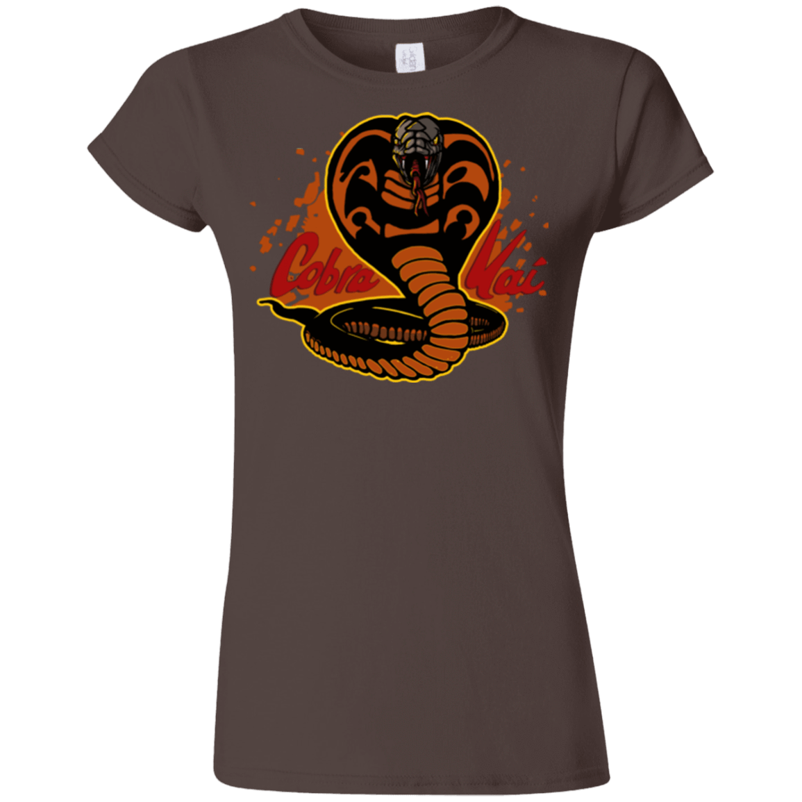 T-Shirts Dark Chocolate / S Familiar Reptile Junior Slimmer-Fit T-Shirt