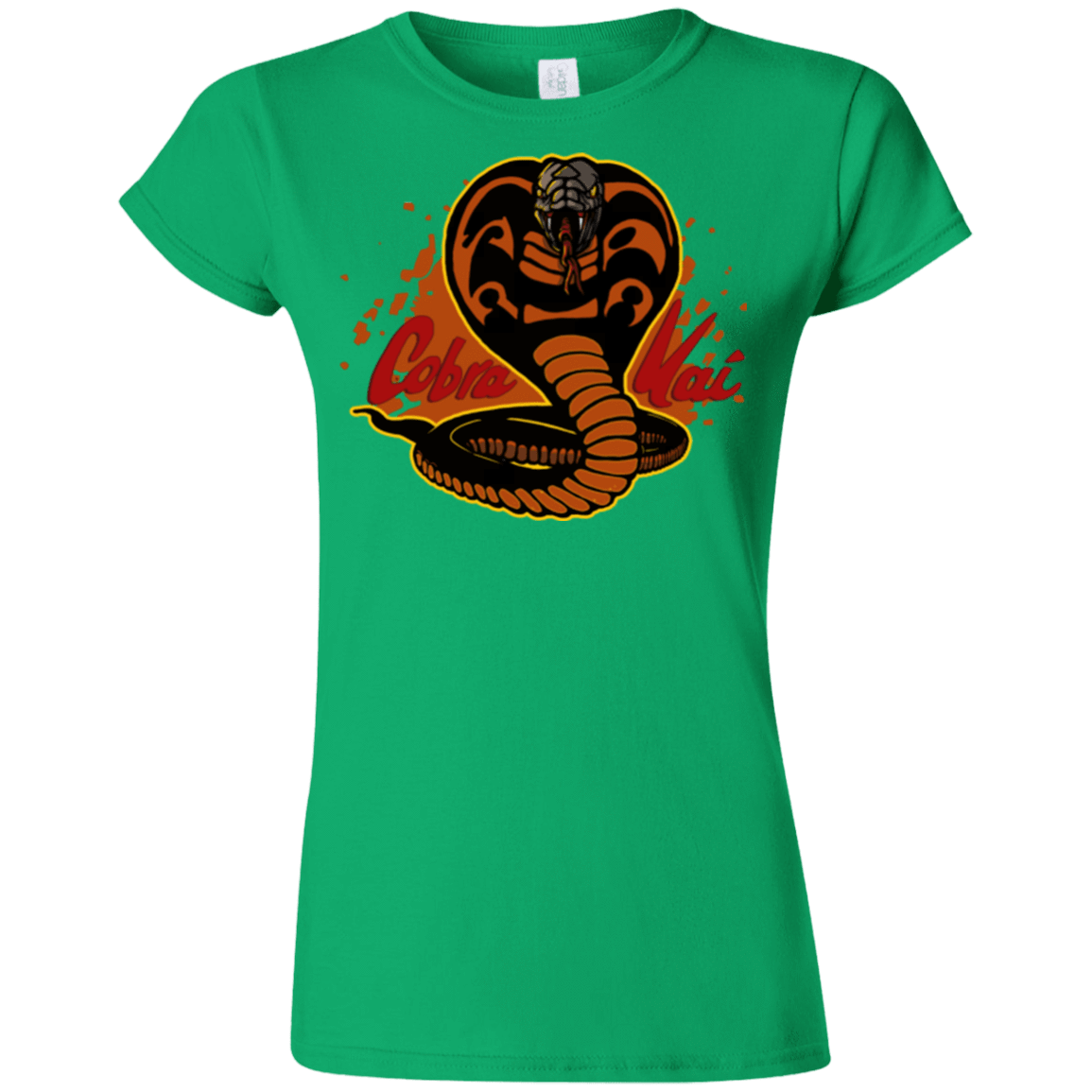 T-Shirts Irish Green / S Familiar Reptile Junior Slimmer-Fit T-Shirt