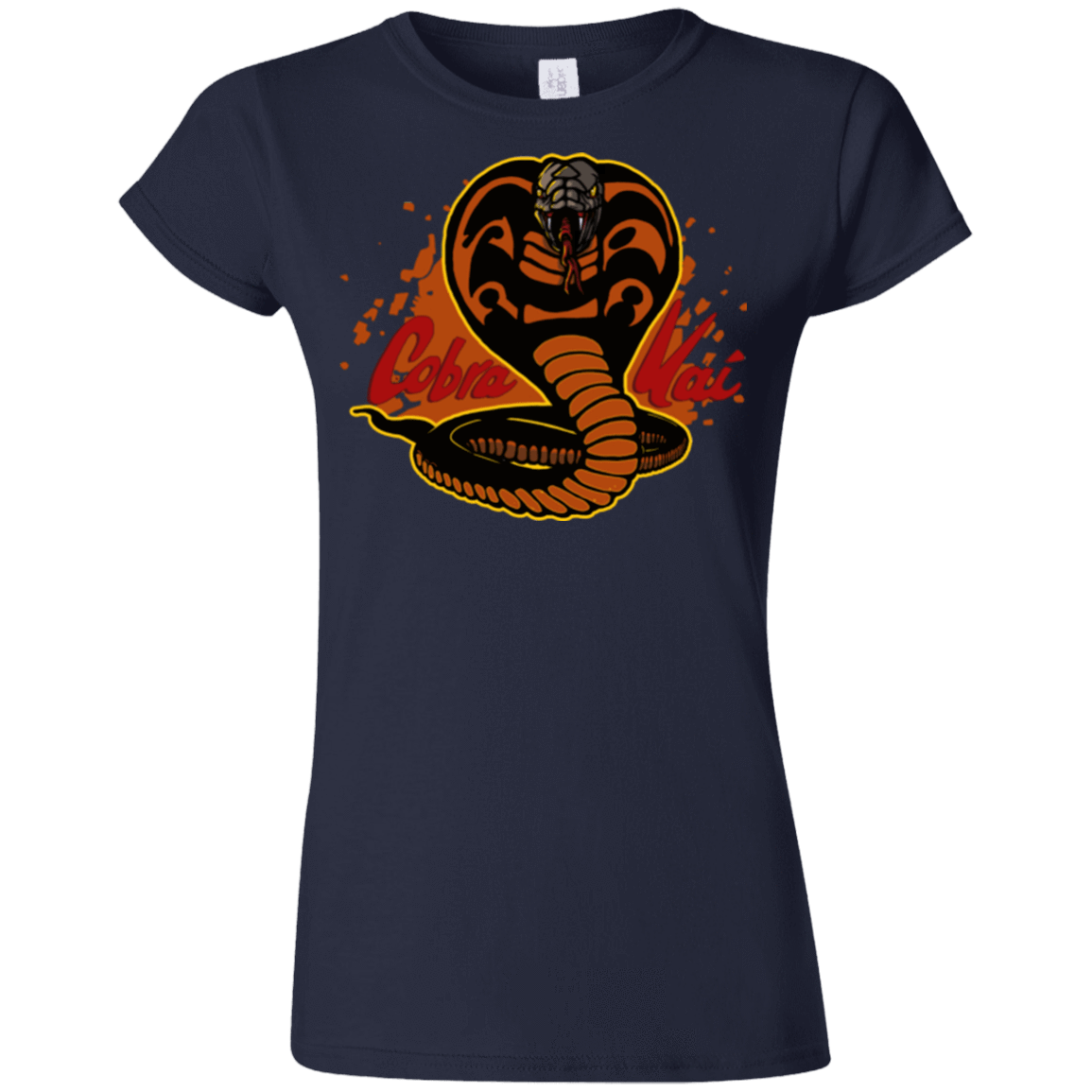 T-Shirts Navy / S Familiar Reptile Junior Slimmer-Fit T-Shirt
