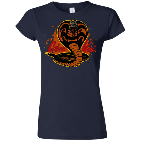 T-Shirts Navy / S Familiar Reptile Junior Slimmer-Fit T-Shirt