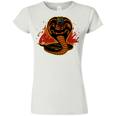 T-Shirts White / S Familiar Reptile Junior Slimmer-Fit T-Shirt