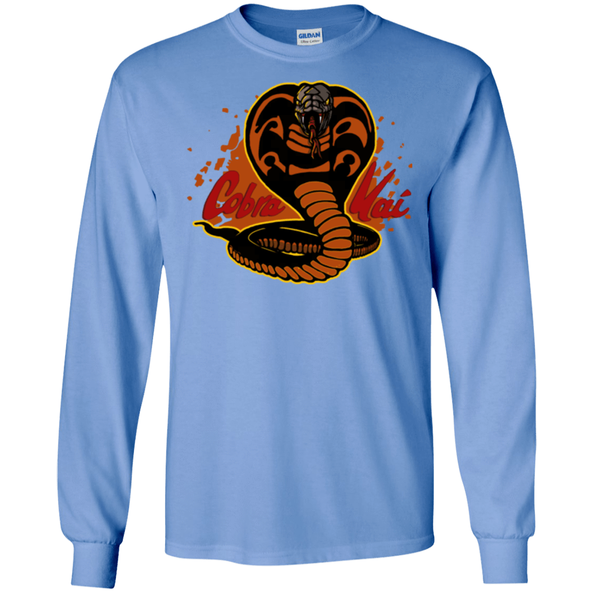 T-Shirts Carolina Blue / S Familiar Reptile Men's Long Sleeve T-Shirt