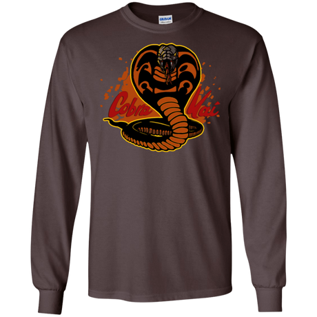 T-Shirts Dark Chocolate / S Familiar Reptile Men's Long Sleeve T-Shirt