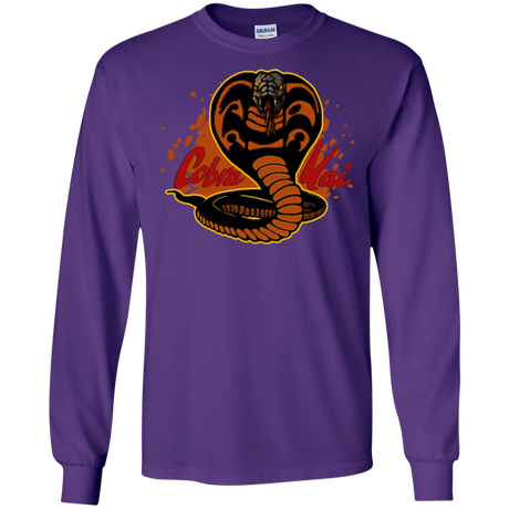 T-Shirts Purple / S Familiar Reptile Men's Long Sleeve T-Shirt