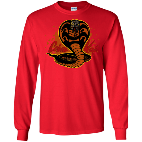 T-Shirts Red / S Familiar Reptile Men's Long Sleeve T-Shirt