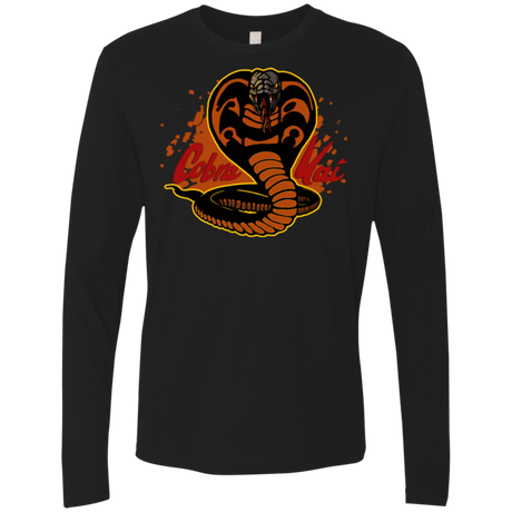 T-Shirts Black / S Familiar Reptile Men's Premium Long Sleeve