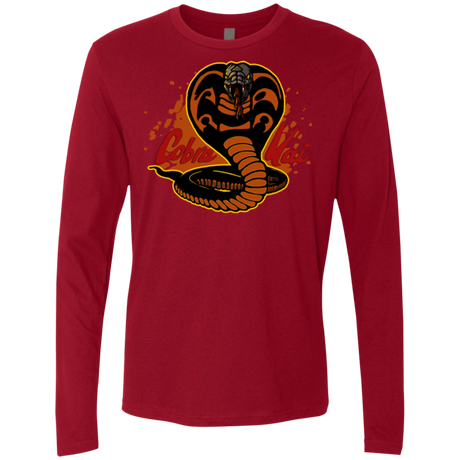 T-Shirts Cardinal / S Familiar Reptile Men's Premium Long Sleeve