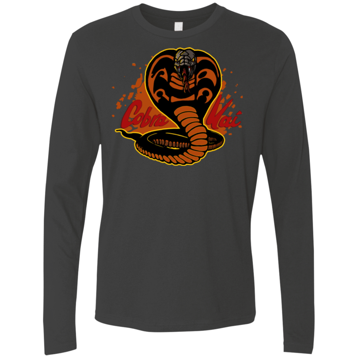 T-Shirts Heavy Metal / S Familiar Reptile Men's Premium Long Sleeve