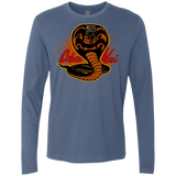 T-Shirts Indigo / S Familiar Reptile Men's Premium Long Sleeve