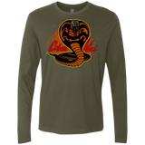 T-Shirts Military Green / S Familiar Reptile Men's Premium Long Sleeve