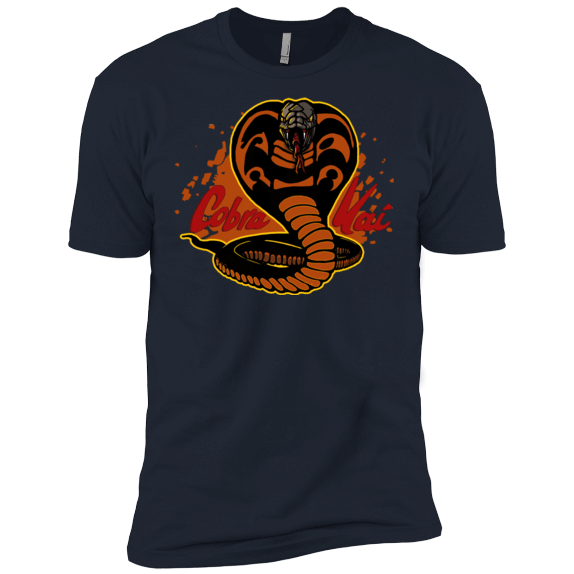 T-Shirts Midnight Navy / X-Small Familiar Reptile Men's Premium T-Shirt