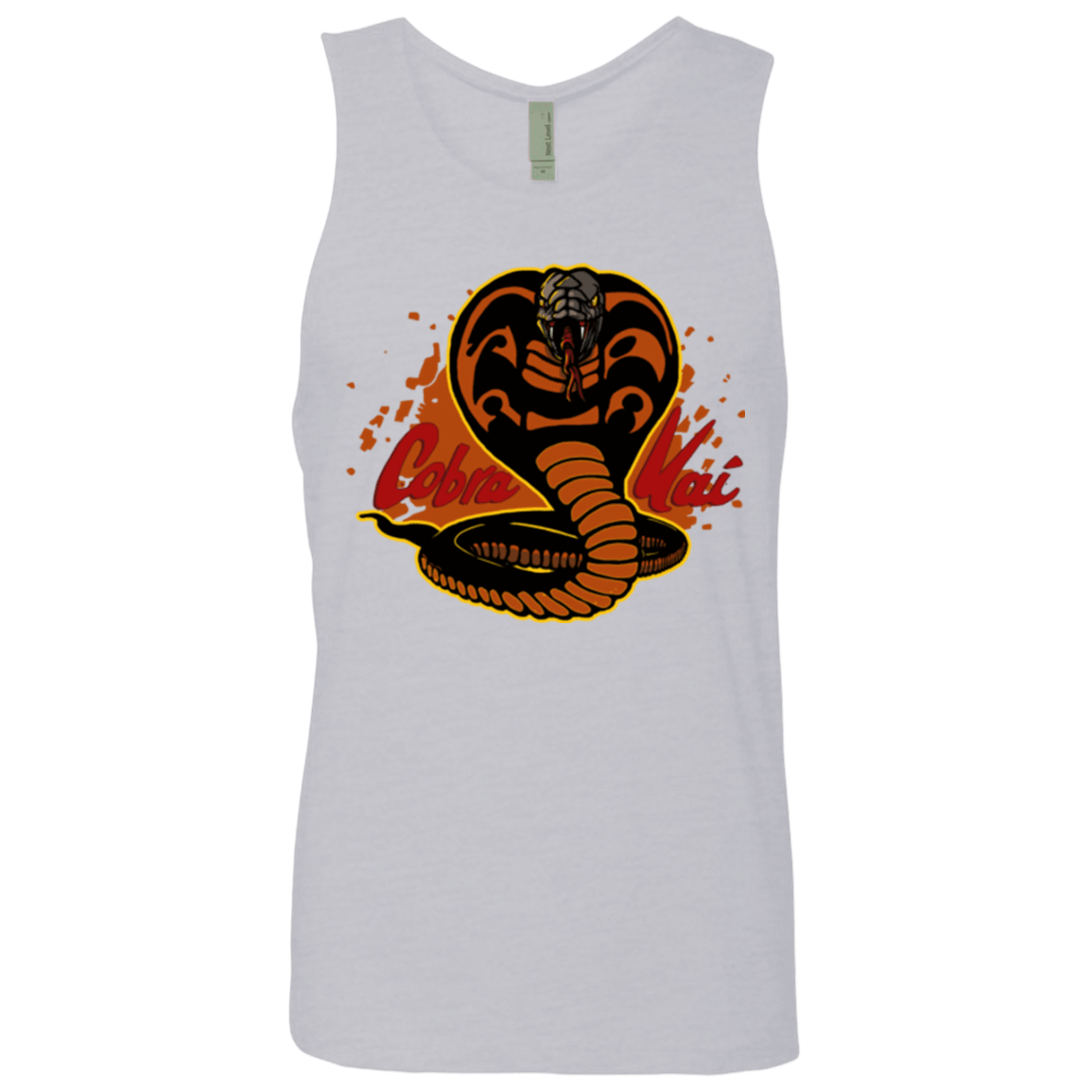 T-Shirts Heather Grey / S Familiar Reptile Men's Premium Tank Top