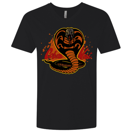 T-Shirts Black / X-Small Familiar Reptile Men's Premium V-Neck
