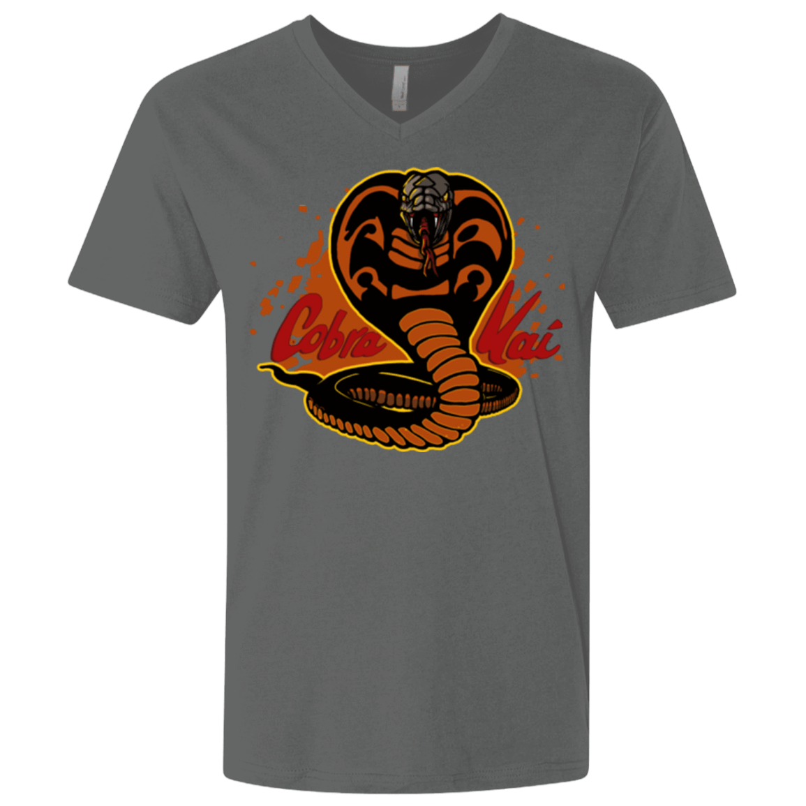 T-Shirts Heavy Metal / X-Small Familiar Reptile Men's Premium V-Neck