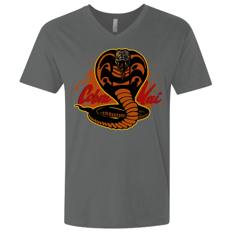 T-Shirts Heavy Metal / X-Small Familiar Reptile Men's Premium V-Neck