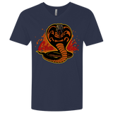 T-Shirts Midnight Navy / X-Small Familiar Reptile Men's Premium V-Neck