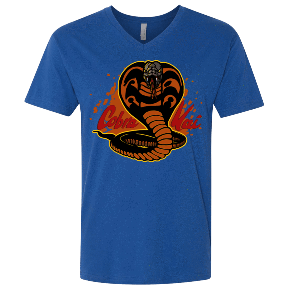 T-Shirts Royal / X-Small Familiar Reptile Men's Premium V-Neck