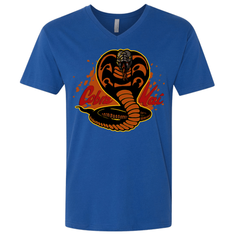 T-Shirts Royal / X-Small Familiar Reptile Men's Premium V-Neck