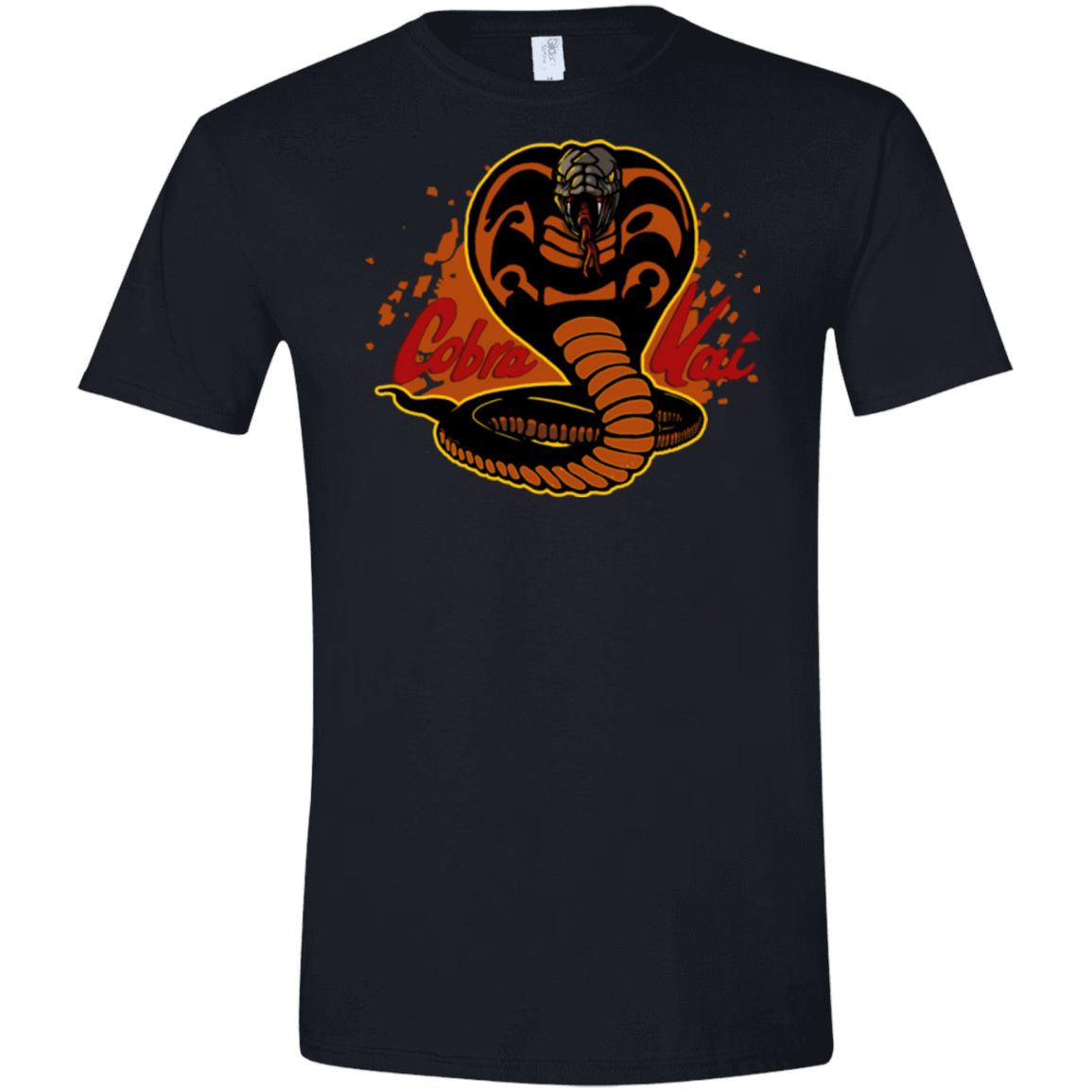 T-Shirts Black / X-Small Familiar Reptile Men's Semi-Fitted Softstyle