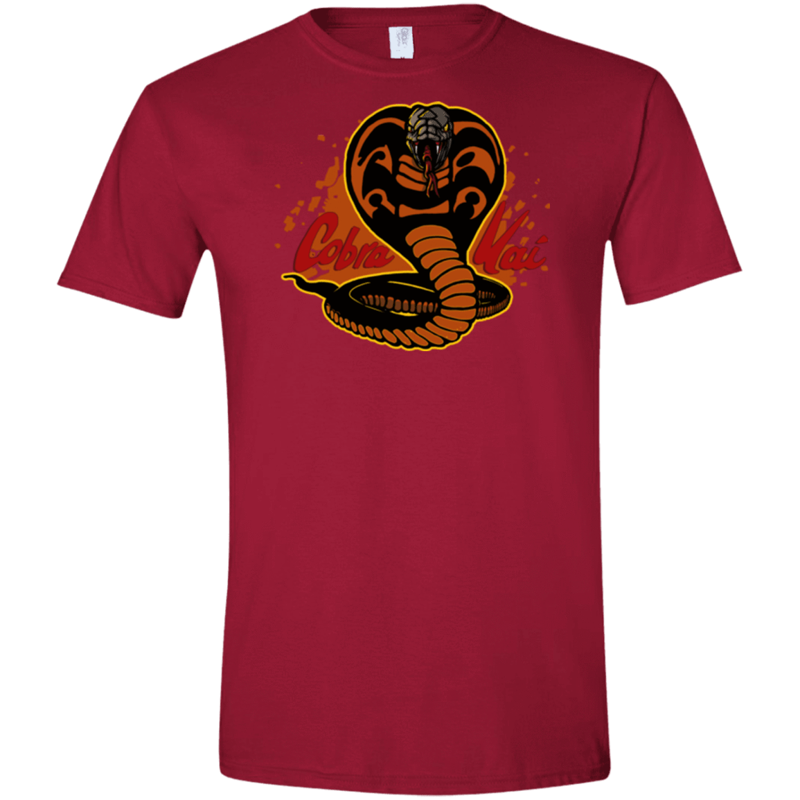 T-Shirts Cardinal Red / S Familiar Reptile Men's Semi-Fitted Softstyle