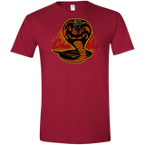 T-Shirts Cardinal Red / S Familiar Reptile Men's Semi-Fitted Softstyle