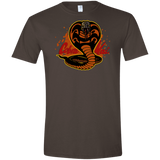 T-Shirts Dark Chocolate / S Familiar Reptile Men's Semi-Fitted Softstyle