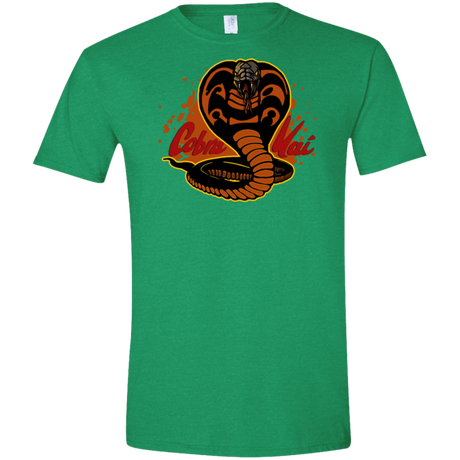 T-Shirts Heather Irish Green / S Familiar Reptile Men's Semi-Fitted Softstyle