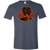 T-Shirts Heather Navy / S Familiar Reptile Men's Semi-Fitted Softstyle