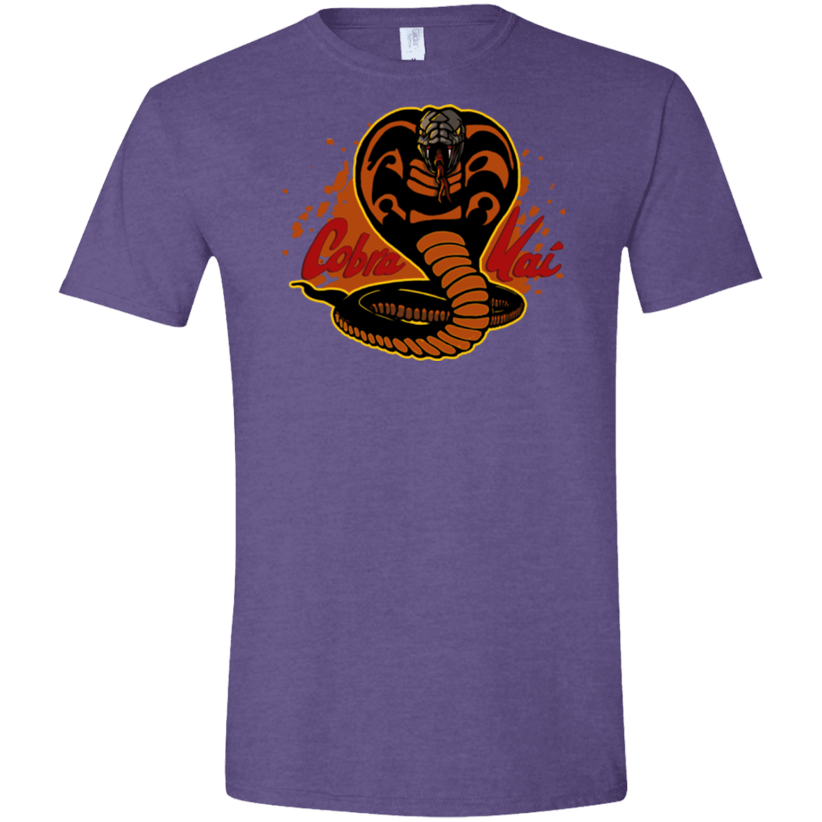 T-Shirts Heather Purple / S Familiar Reptile Men's Semi-Fitted Softstyle