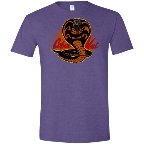T-Shirts Heather Purple / S Familiar Reptile Men's Semi-Fitted Softstyle