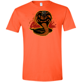 T-Shirts Orange / S Familiar Reptile Men's Semi-Fitted Softstyle