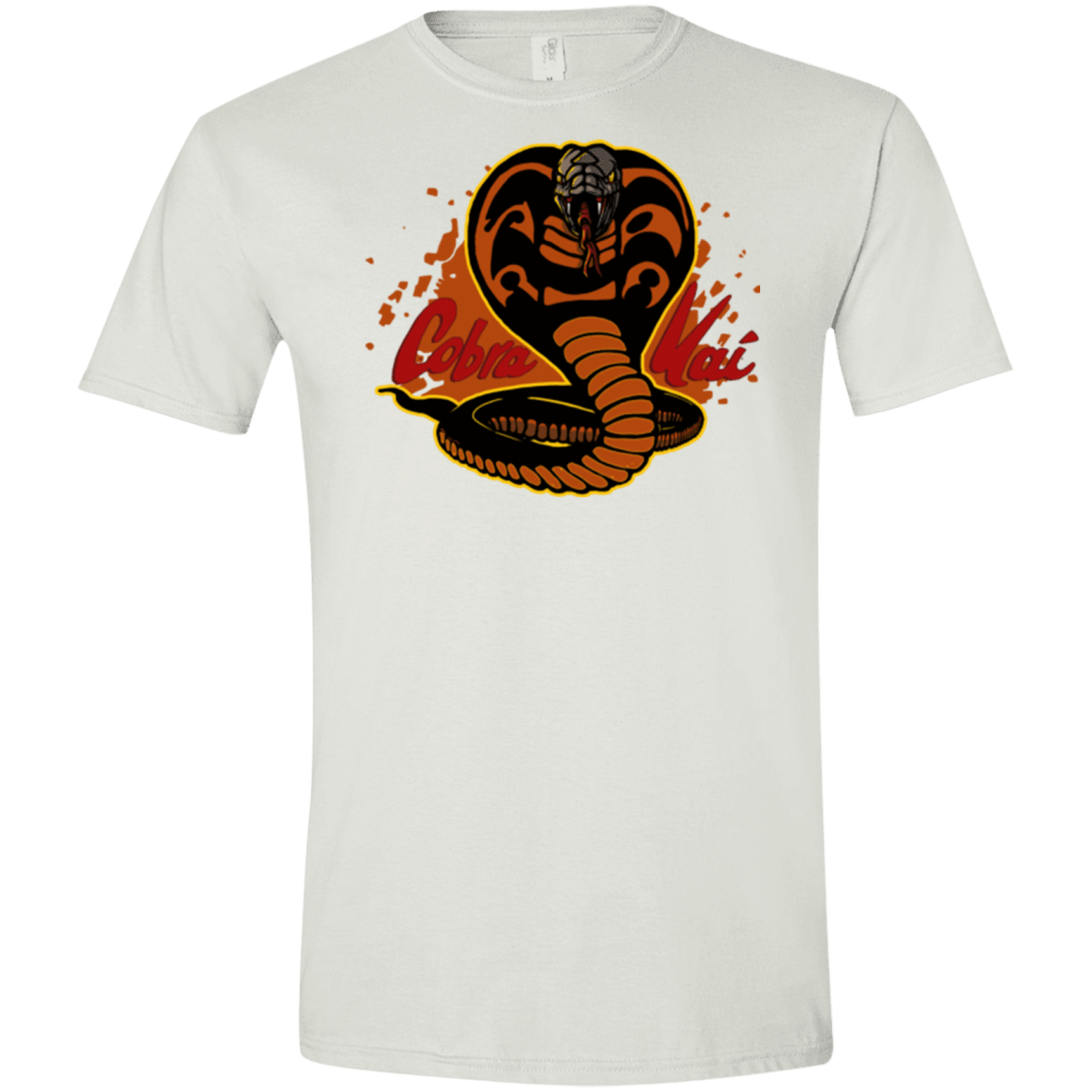 T-Shirts White / X-Small Familiar Reptile Men's Semi-Fitted Softstyle
