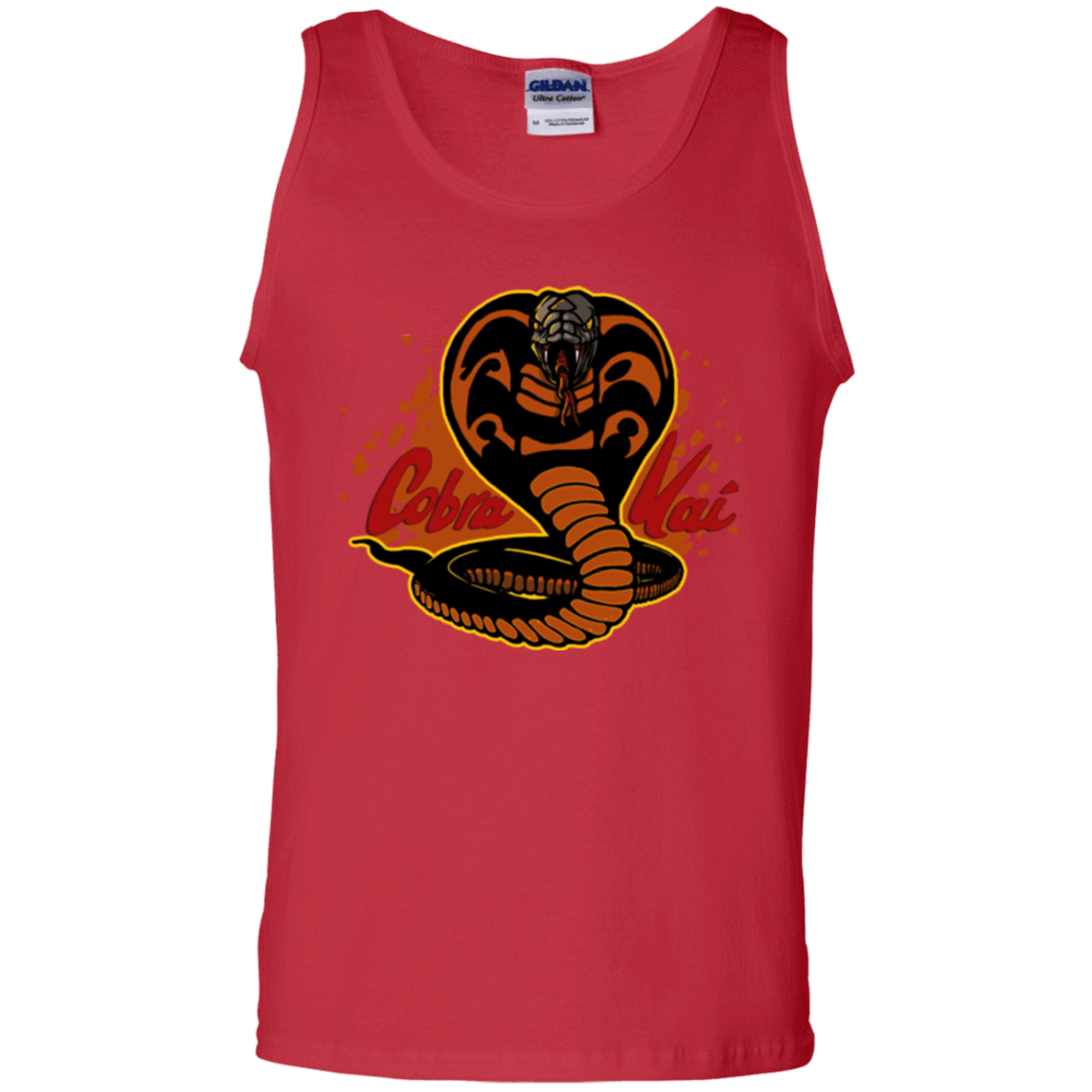 T-Shirts Red / S Familiar Reptile Men's Tank Top