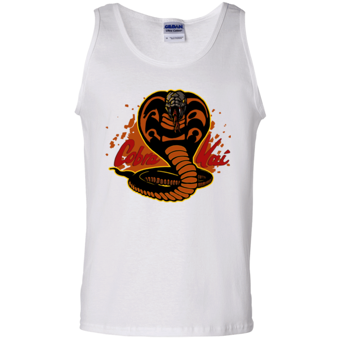 T-Shirts White / S Familiar Reptile Men's Tank Top